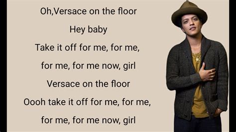 testo versace on the flloor|versace lyrics bruno mars.